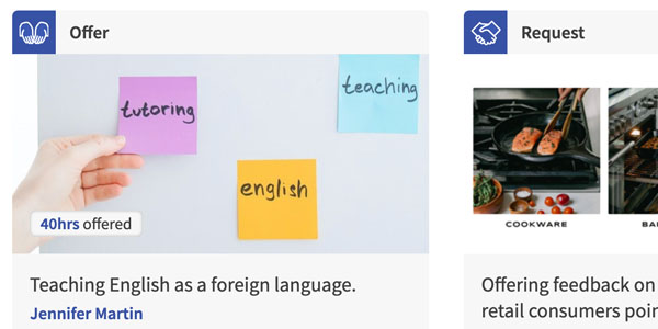 Share activities with others